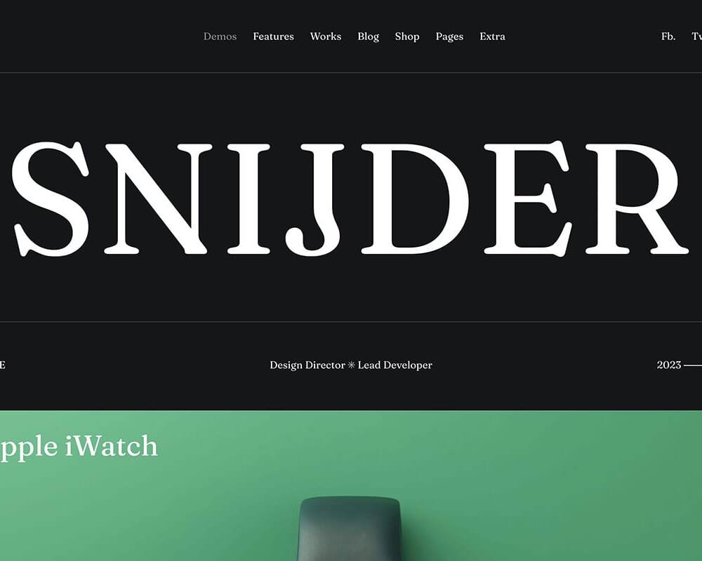 Creative Portfolio WordPress