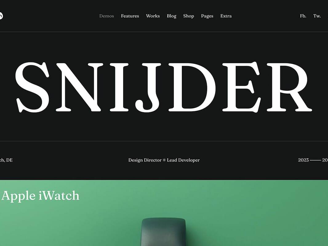 Creative Portfolio WordPress